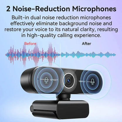 EMEET C60E 4K/2K/1440P/1080P USB Webcam | Autofocus Computer Camera for Video Calls & Conferences