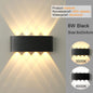 LED Wall Sconce | Modern Indoor & Outdoor Up-Down Wall Light for Living Room, Hallway & Bedroom