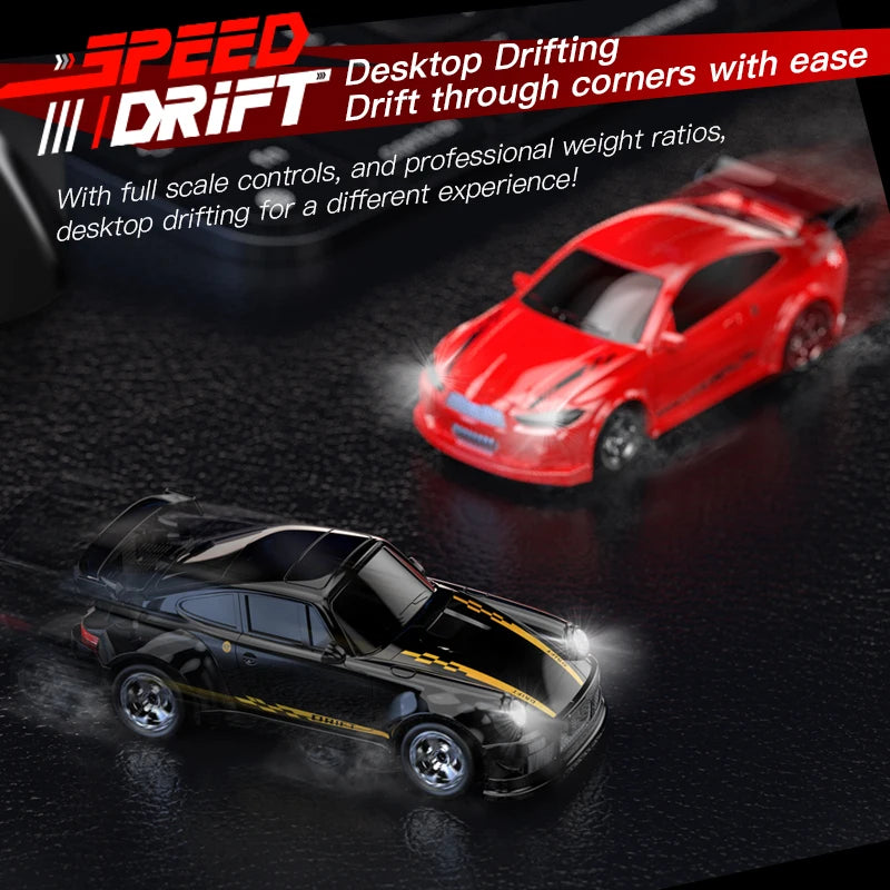 KF20 1:64 Drift RC Car | 4-Wheel Remote-Controlled Racing Toy for Boys