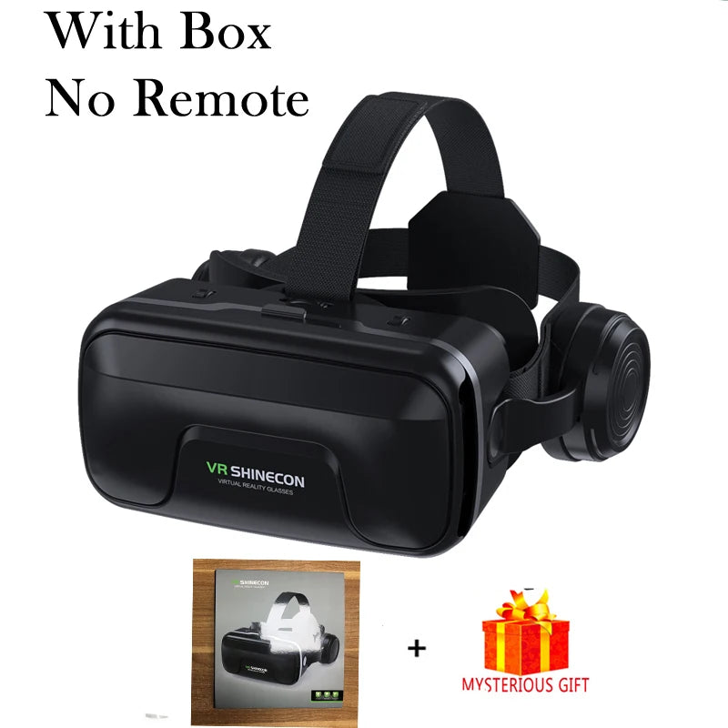 VR Glasses Virtual Reality Headset | 3D Lenses Smart Goggles for Smartphones