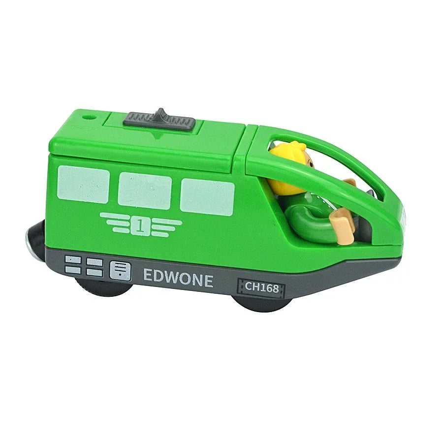 Train Track Wooden Train Toys Magnetic Set Electric Car Locomotive Diecast Slot Fit All Wood Brand Biro Railway Tracks For Kids