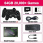 Video Game Console | 20,000 Built-in Games, Wireless Controller, 4K HD Retro Mini Handheld & TV Game Stick