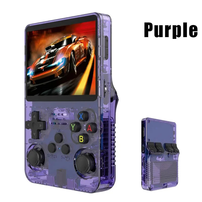 R36S 128GB Retro Handheld Game Console | 3.5" IPS Screen Portable Pocket Video Player for Kids