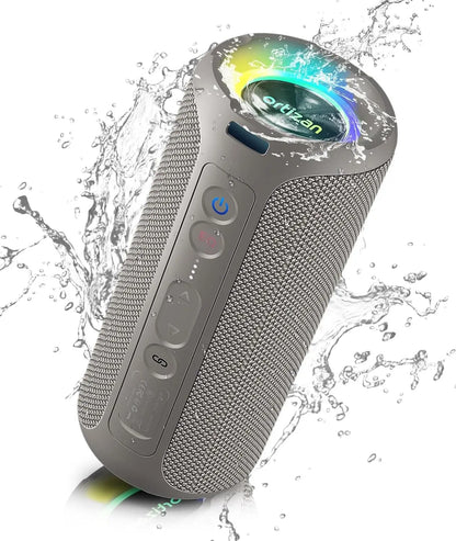 Ortizan X8 Pro Bluetooth Speaker | 40W Stereo Sound, Deep Bass, IPX7 Waterproof, 30H Playtime