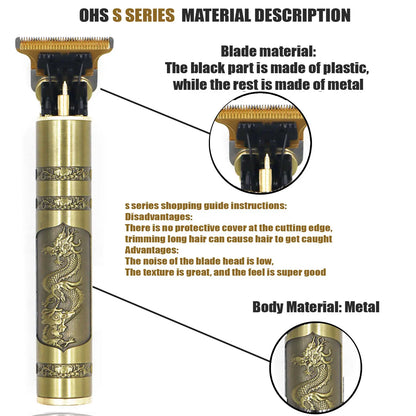 T9 Electric Hair Clipper | Professional Beard & Body Trimmer for Men