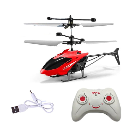 Rechargeable Mini RC Drone | Safe, Fall-Resistant Helicopter Toy for Kids