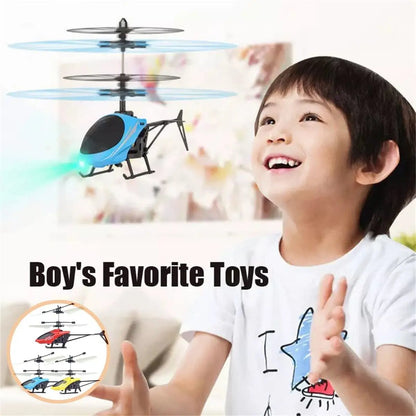 Rechargeable Mini RC Drone | Safe, Fall-Resistant Helicopter Toy for Kids