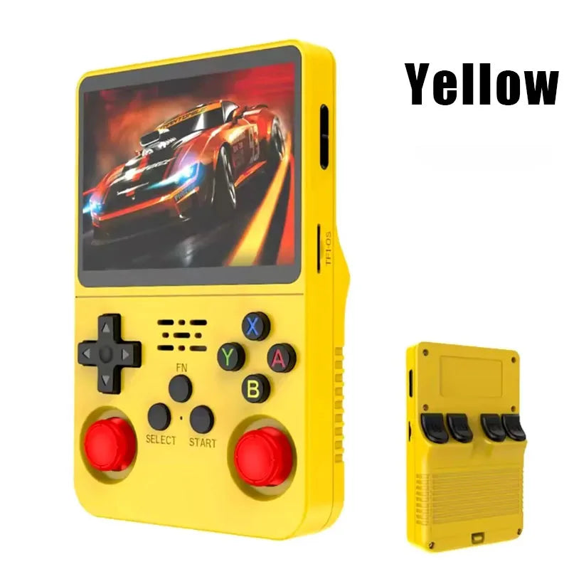 R36S 128GB Retro Handheld Game Console | 3.5" IPS Screen Portable Pocket Video Player for Kids