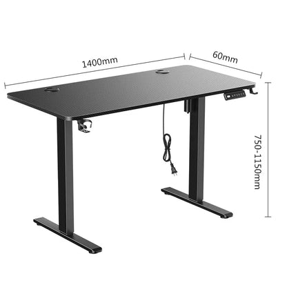 Height Adjustable Electric Desk | Motorized Sit-Stand Desk for Home & Office, Gaming & Workstation
