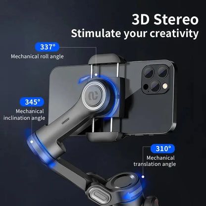 AOCHUAN SmartXE 3-Axis Handheld Gimbal Stabilizer for iPhone & Android | AI Face Tracking Vlog Gimbal for TikTok & YouTube