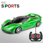 1/18 RC Car with LED Lights | High-Speed 2.4G Remote Control Sports Car for Kids