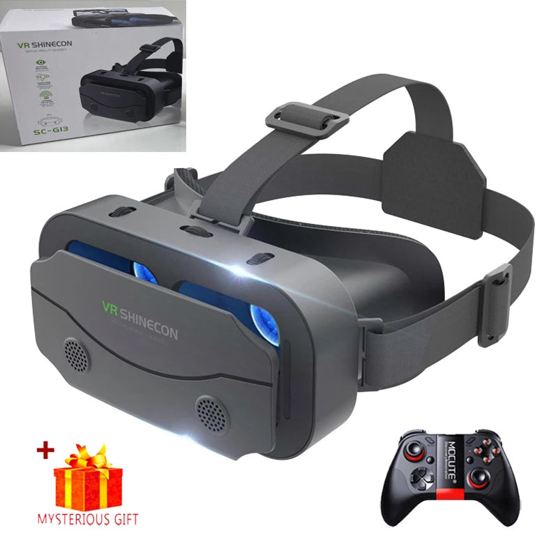VR Glasses Virtual Reality Headset | 3D Lenses Smart Goggles for Smartphones