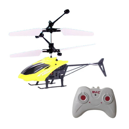 Rechargeable Mini RC Drone | Safe, Fall-Resistant Helicopter Toy for Kids
