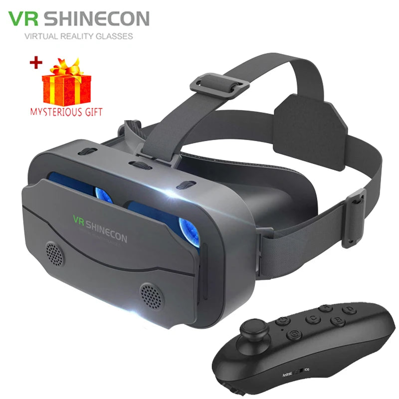 VR Glasses Virtual Reality Headset | 3D Lenses Smart Goggles for Smartphones