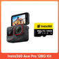 Insta360 Ace Pro Action Camera | 8K/4K Leica Sensor, Waterproof, Stabilized & Low-Light Performance
