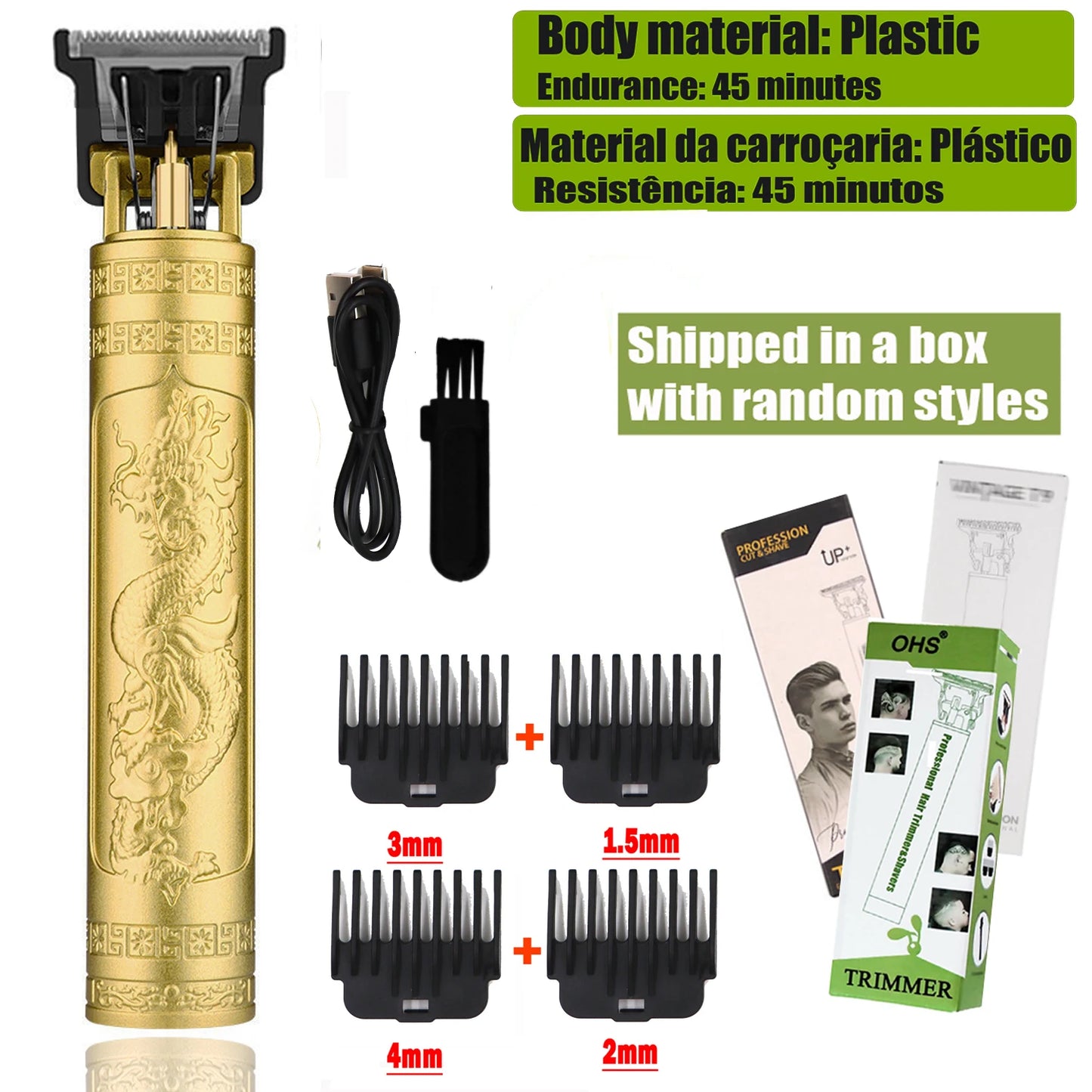 T9 Electric Hair Clipper | Professional Beard & Body Trimmer for Men