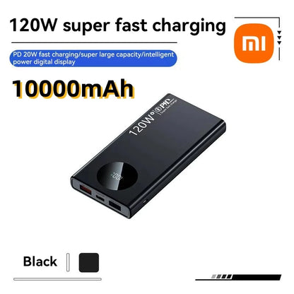 Xiaomi 120W High-Capacity 500,000mAh Power Bank | Fast Charging Portable Battery Charger for iPhone, Samsung & Huawei