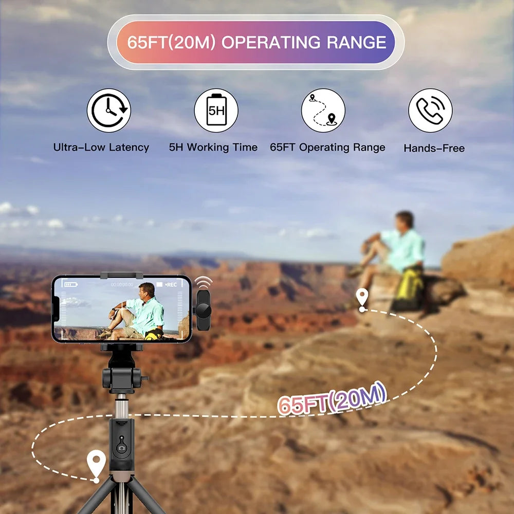 Wireless Lavalier Microphone | Mini Portable Mic for iPhone & Android – Live Broadcast, Video Recording & Gaming