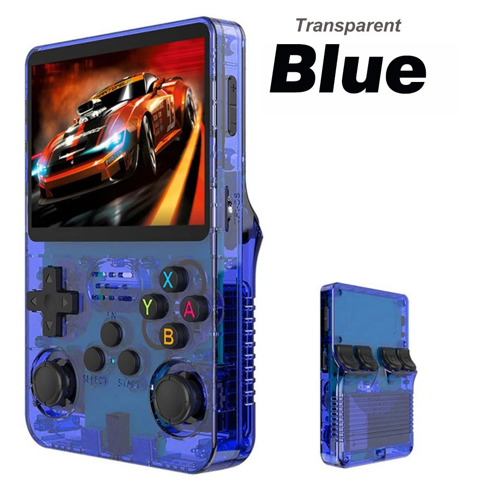 R36S 128GB Retro Handheld Game Console | 3.5" IPS Screen Portable Pocket Video Player for Kids