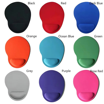 Ergonomic Wrist Rest Mouse Pad | Comfortable Non-Slip Soft Mousepad for PC & Laptop