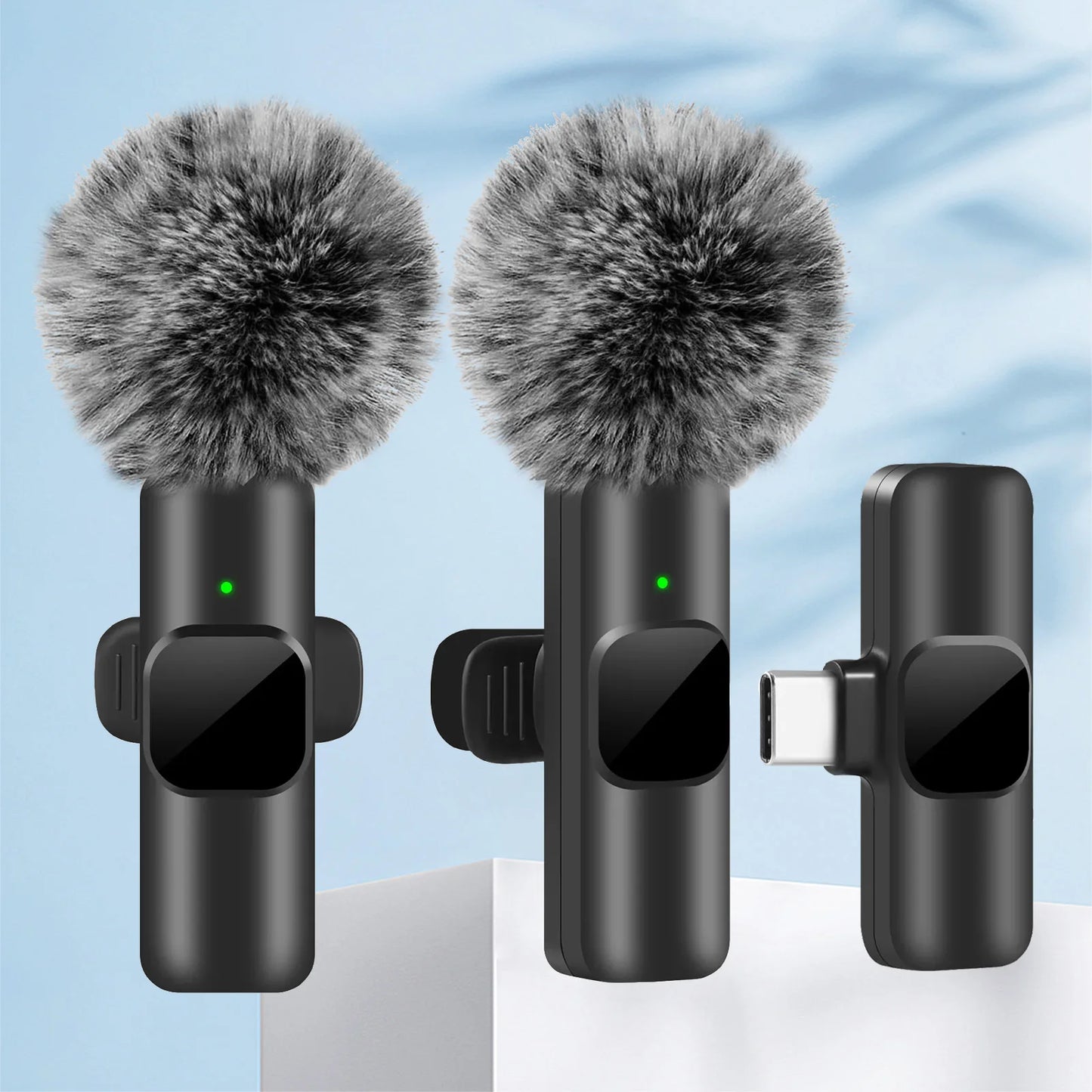 NEW Wireless Lavalier Microphone | Mini Portable Mic for iPhone, Android, and Laptop – Ideal for Live Streaming, Video, and Gaming