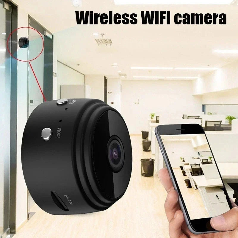 A9 WiFi Mini Camera | Wireless Smart Home Security Camera for Infants, Pets & Home Monitoring