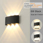 LED Wall Sconce | Modern Indoor & Outdoor Up-Down Wall Light for Living Room, Hallway & Bedroom