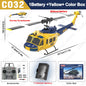C032 RC Helicopter | 2.4G 6-Axis Gyro, Altitude Hold & Brushless Remote Control Drone for Kids & Adults