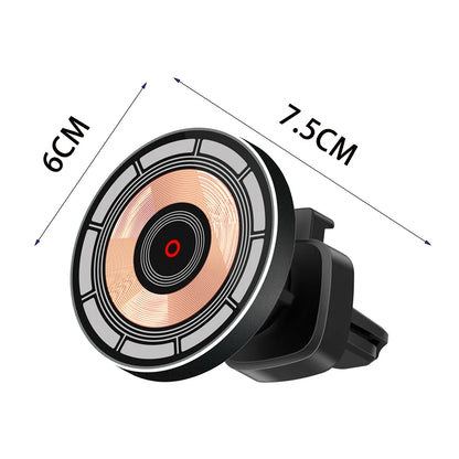 30W Magnetic Car Wireless Charger | Fast Charging Phone Holder Stand for iPhone 11-15 Pro Max