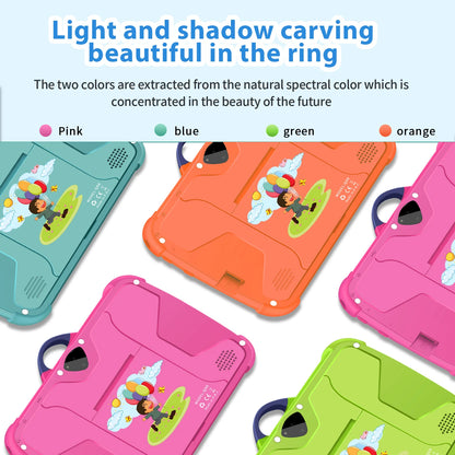 7-Inch Kids Tablet | Cartoon Pattern, 4GB RAM, 64GB ROM, Android Educational & Learning Games