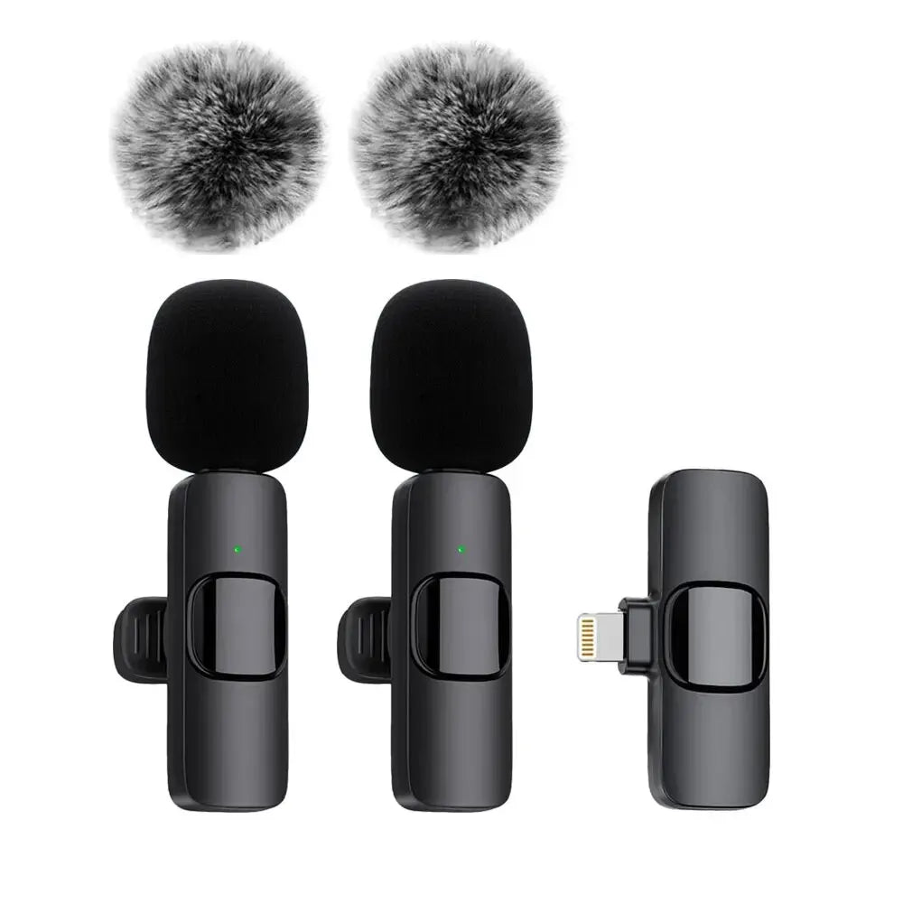 NEW Wireless Lavalier Microphone | Mini Portable Mic for iPhone, Android, and Laptop – Ideal for Live Streaming, Video, and Gaming