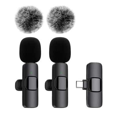 NEW Wireless Lavalier Microphone | Mini Portable Mic for iPhone, Android, and Laptop – Ideal for Live Streaming, Video, and Gaming