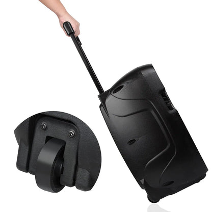 3000W Portable Party Bluetooth Speaker | 8" Subwoofer with Microphone & Remote Control