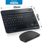 Bluetooth Wireless Keyboard & Mouse Combo | Multi-Language for iOS, Android & Windows Tablets