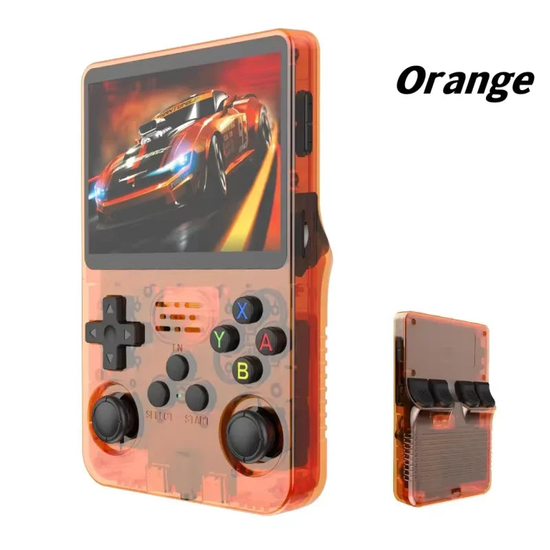 R36S 128GB Retro Handheld Game Console | 3.5" IPS Screen Portable Pocket Video Player for Kids