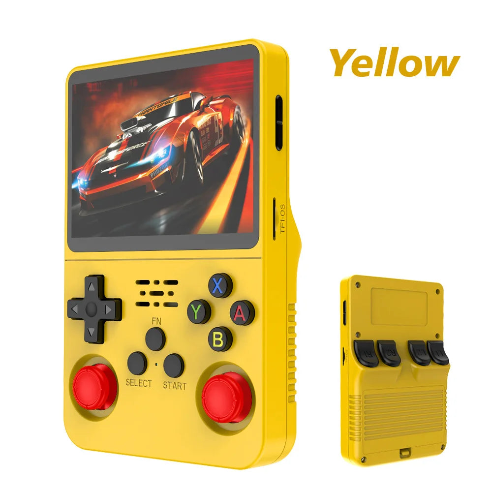 R36S 128GB Retro Handheld Game Console | 3.5" IPS Screen Portable Pocket Video Player for Kids