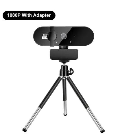 4K/2K/1080P USB Webcam | Mini Camera with Microphone & Autofocus for PC & Laptop