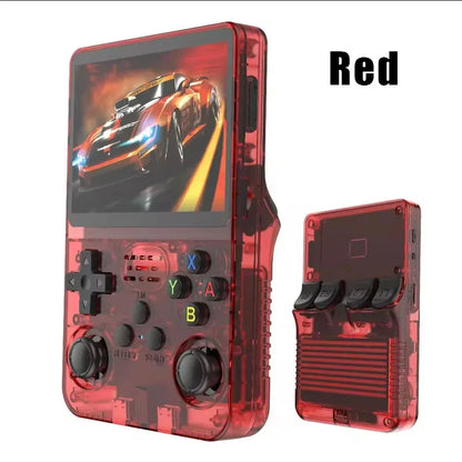 R36S 128GB Retro Handheld Game Console | 3.5" IPS Screen Portable Pocket Video Player for Kids