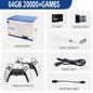 M15 Mini TV Game Console | 64GB Retro Games, Wireless Gamepads, Two-Player HD Output