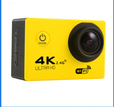 4K Waterproof Sport Camera with Ultra HD Recording, Wide Angle Lens & Action Mounts