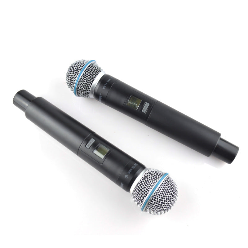 One-for-Two Wireless Microphone System | Dual High-Fidelity Sound Quality Wireless Mics for Recording, Streaming & Live Events