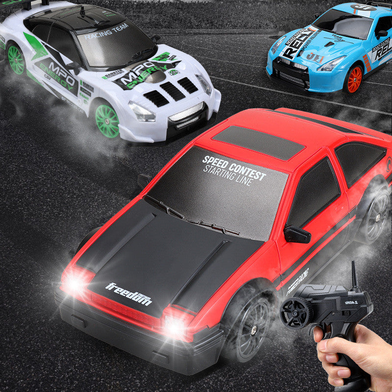 2.4G 4WD RC Drift Car | GTR AE86 Model Remote Control Racing Car Toy for Kids & Christmas Gifts