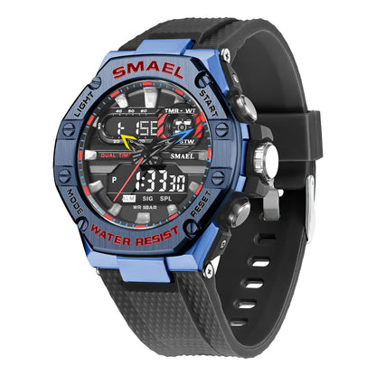 Digital Alloy Electronic Watch for Men | Stylish LED Wristwatch