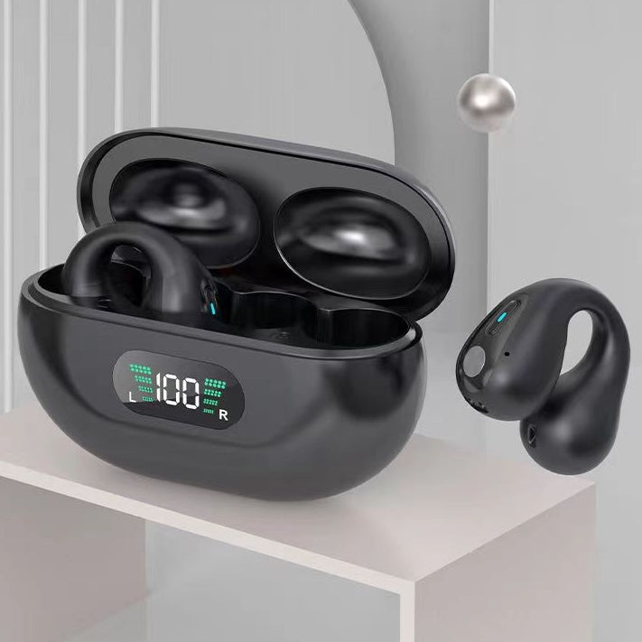 Bone Conduction TWS Earbuds | Bluetooth 5.3 Touch Wireless Sports Earphones with Bass & HIFI Sound