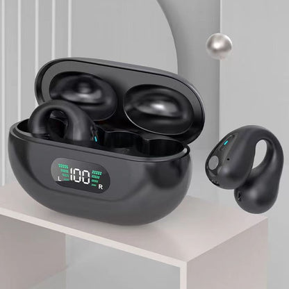 Bone Conduction TWS Earbuds | Bluetooth 5.3 Touch Wireless Sports Earphones with Bass & HIFI Sound
