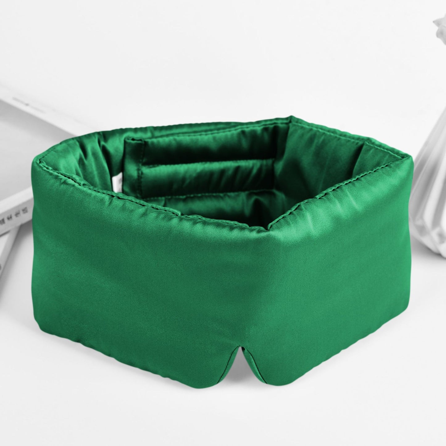 Silk Sleep Eye Mask | Skin-Friendly Breathable Eye Cover with Ear Protection & Noise Reduction for Deep Sleep