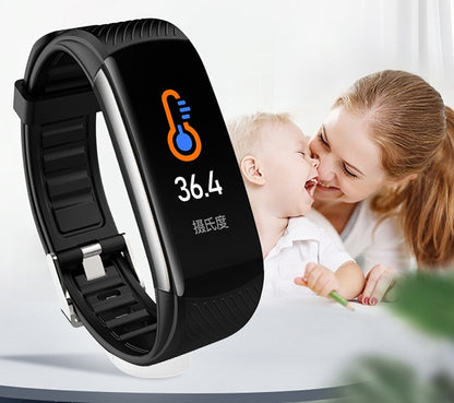 Exercise Pedometer Smart Bracelet | Health Monitoring Fitness Tracker with Step Counter
