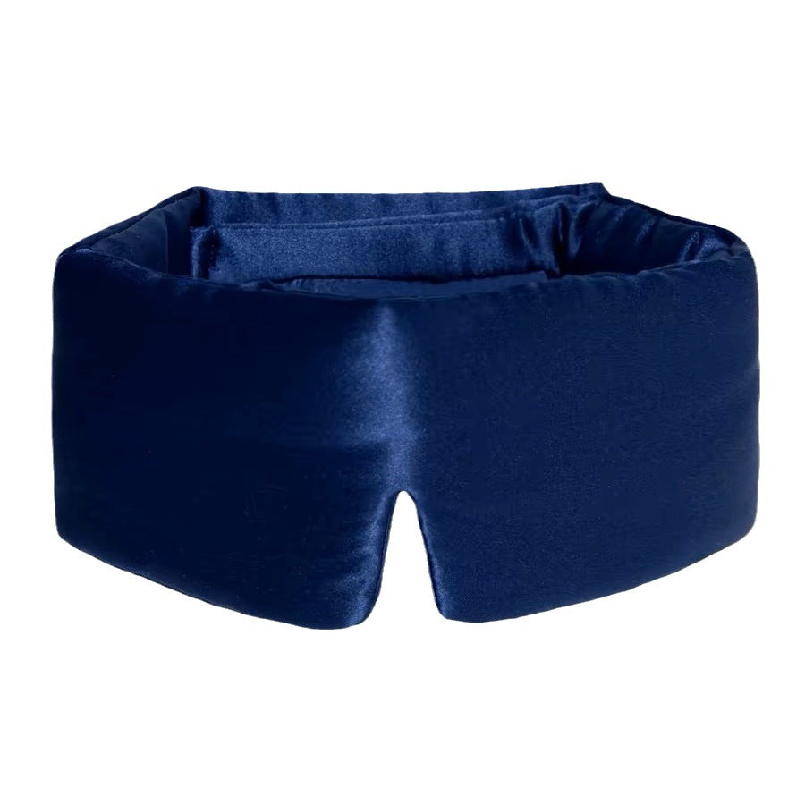 Silk Sleep Eye Mask | Skin-Friendly Breathable Eye Cover with Ear Protection & Noise Reduction for Deep Sleep