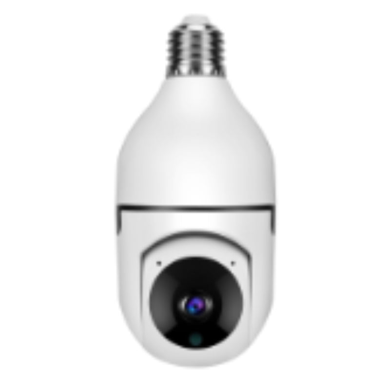 1080P WiFi Bulb Camera E27 | 4X Zoom Smart Home Security Camera with Alarm & 5G WiFi