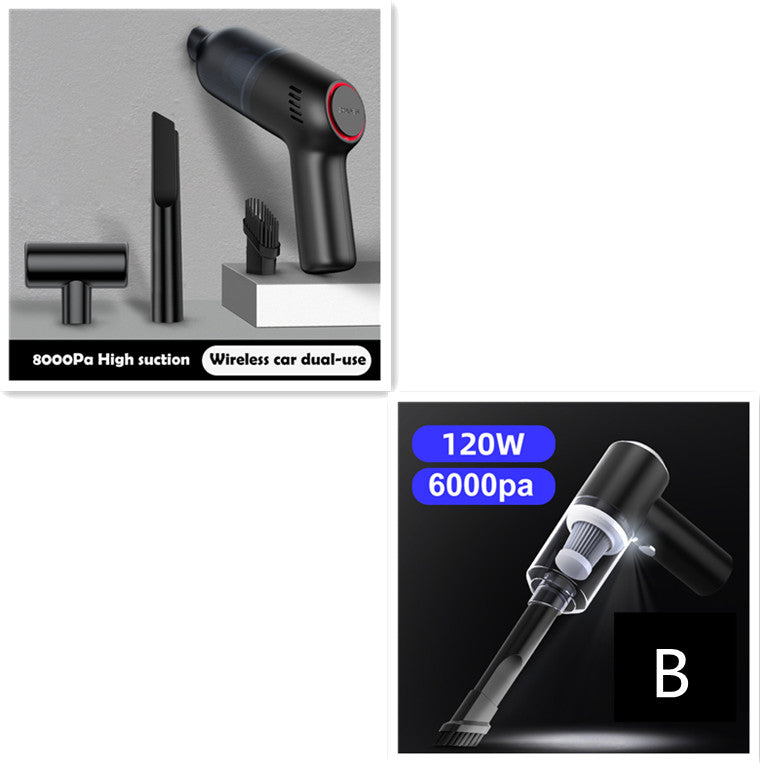 Mini High-Power Car Vacuum Cleaner | Portable Fashion Car Cleaning Device